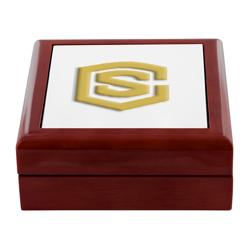 Jewelry Box WITH GOLD LOGO