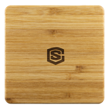 Bamboo Coaster WITH GOLD LOGO