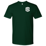 Next Level Mens Shirt WITH WHITE LOGO