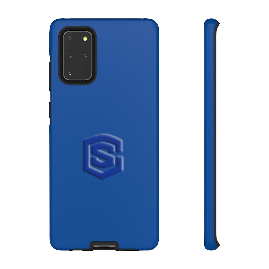 Blue Tough Cases Blue Logo