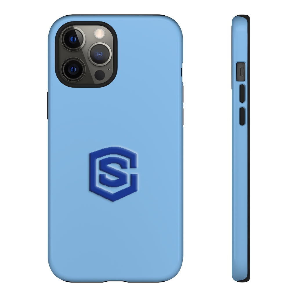 Blue Tough Cases Blue Logo