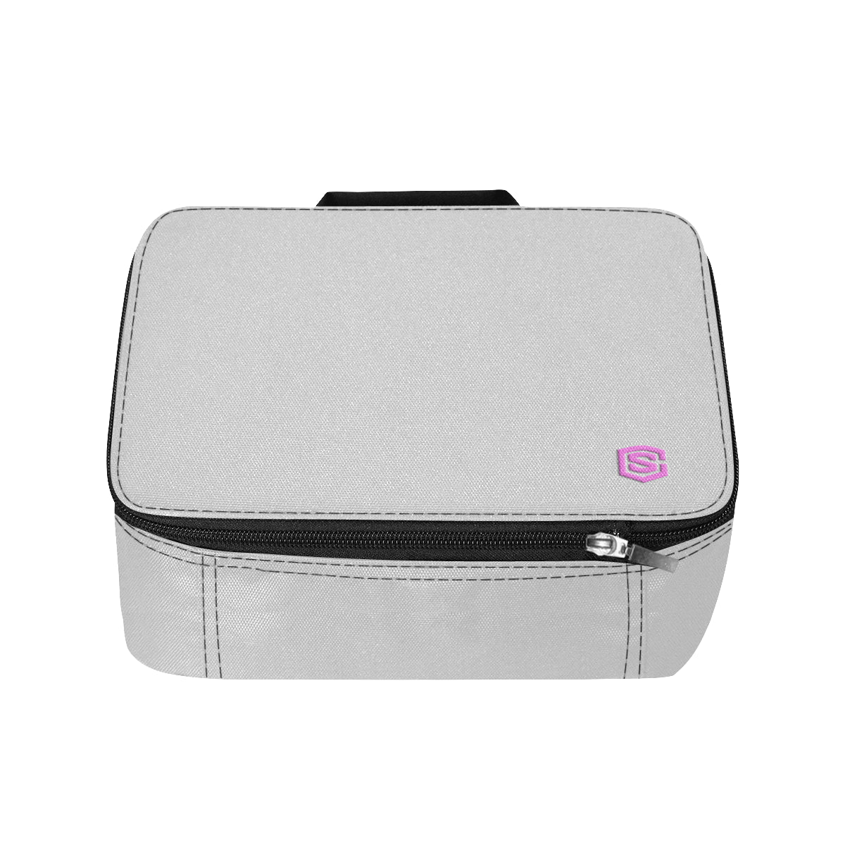 SILVER PROTABLE STORAGE BAG pink logo Portable Storage Bag (Model 1690)