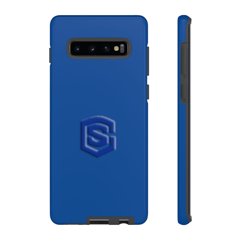 Blue Tough Cases Blue Logo