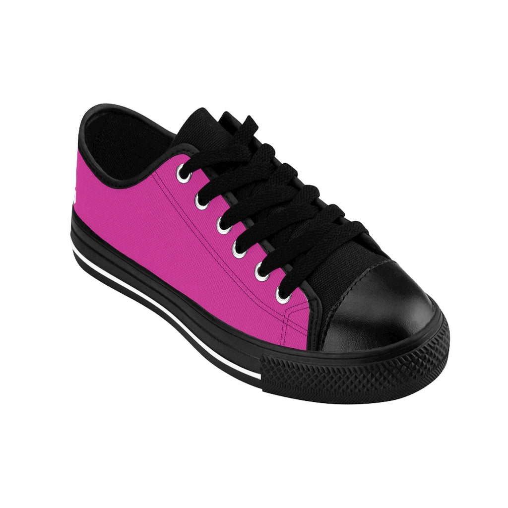pink Women's Sneakers White logo