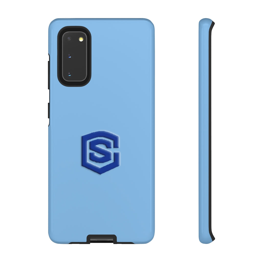 Blue Tough Cases Blue Logo