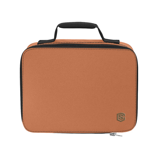 BAUHAUS PROTABLE STORAGE BAG brown logo Portable Storage Bag (Model 1690)