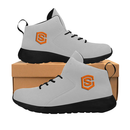 orange logo Men's Chukka Training Shoes (Model 57502)