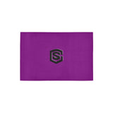 Purple Doormat 24" x 16" (Sponge Material) with Black Logo Doormat 24" x 16" (Sponge Material)