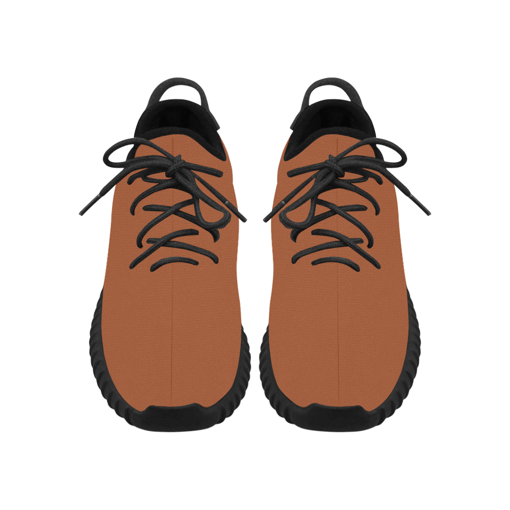 black logo Grus Men's Breathable Woven Running Shoes (Model 022)