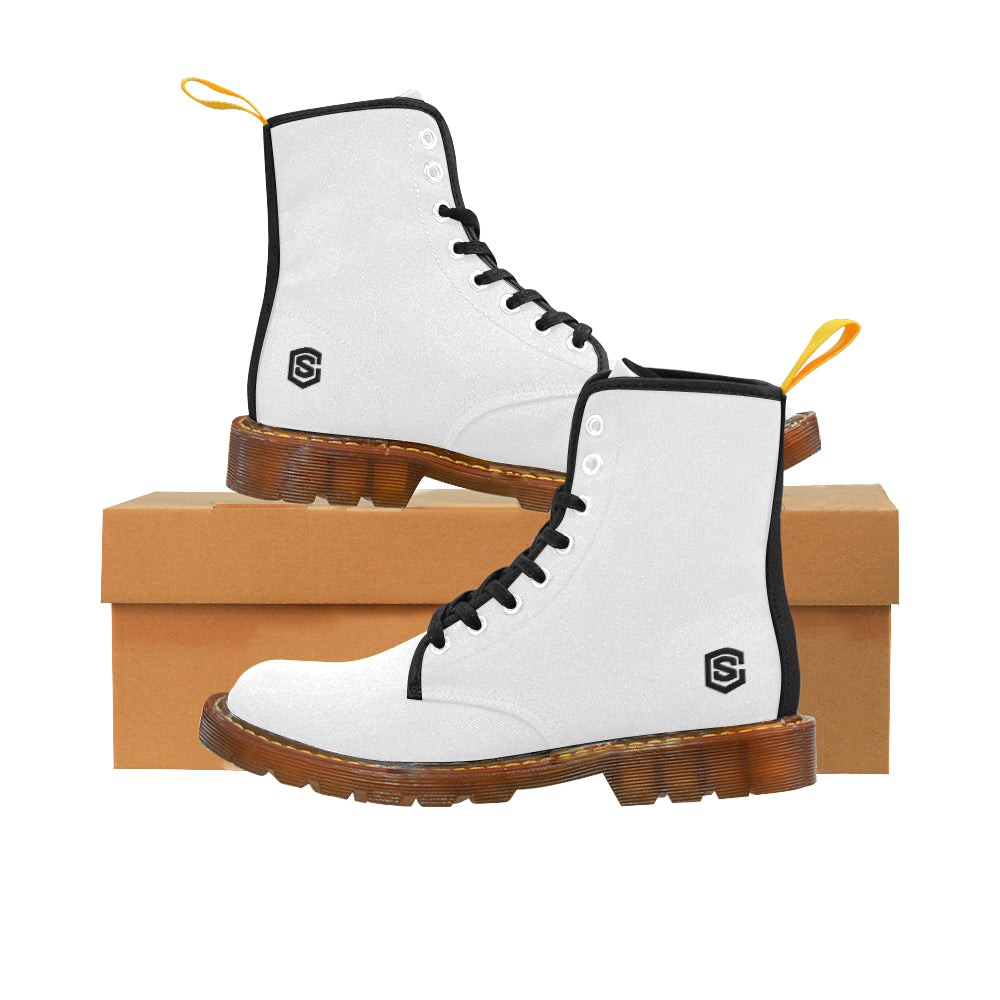 black logo Martin Boots For Women Model 1203H