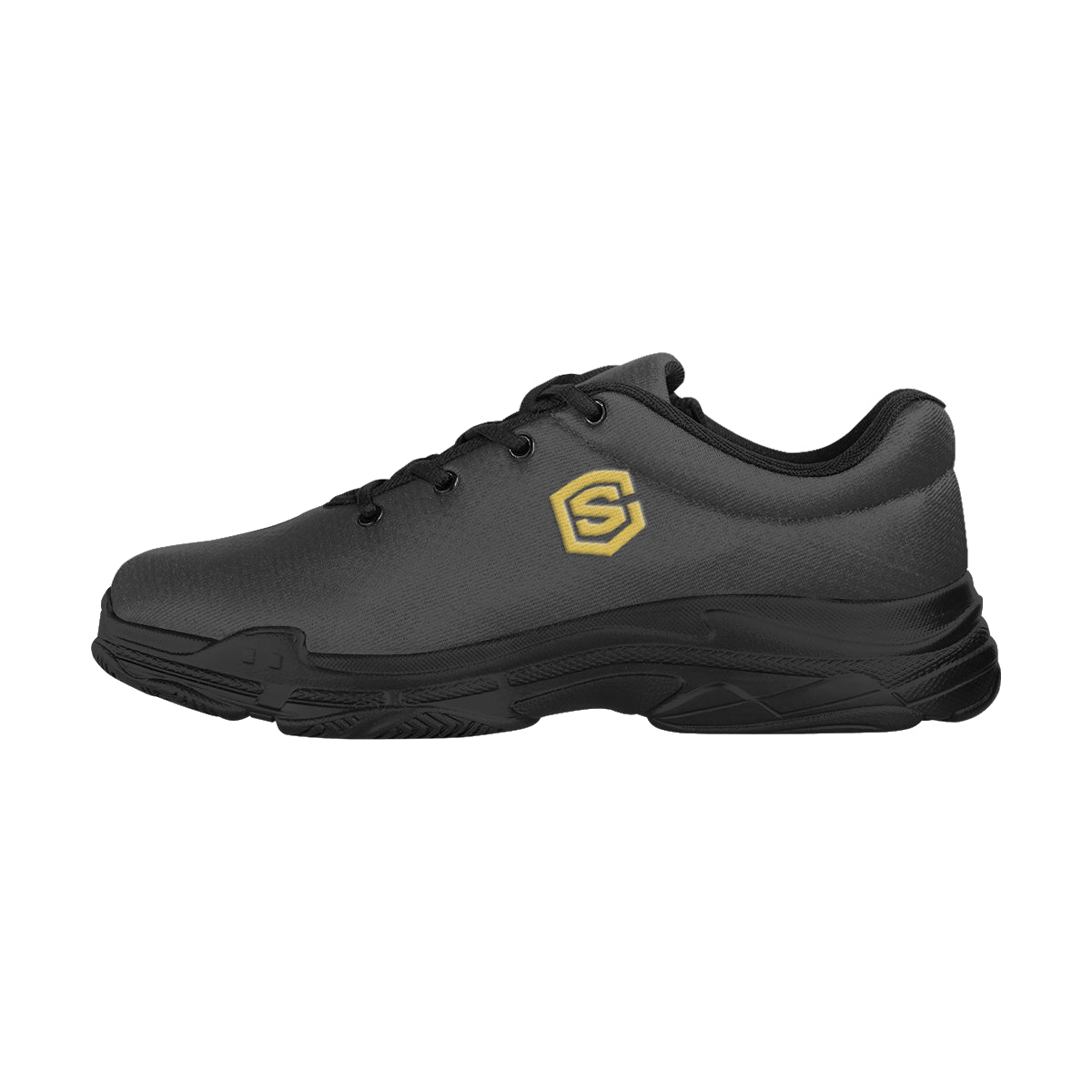 gold logo Lyra Men's Running Shoes (Model 058)