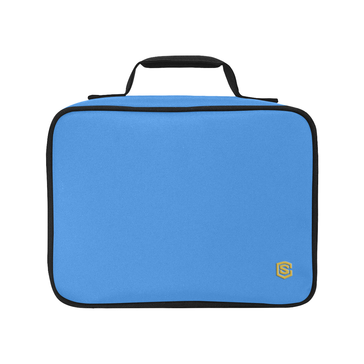 BLUE PROTABLE STORAGE BAG gold logo Portable Storage Bag (Model 1690)