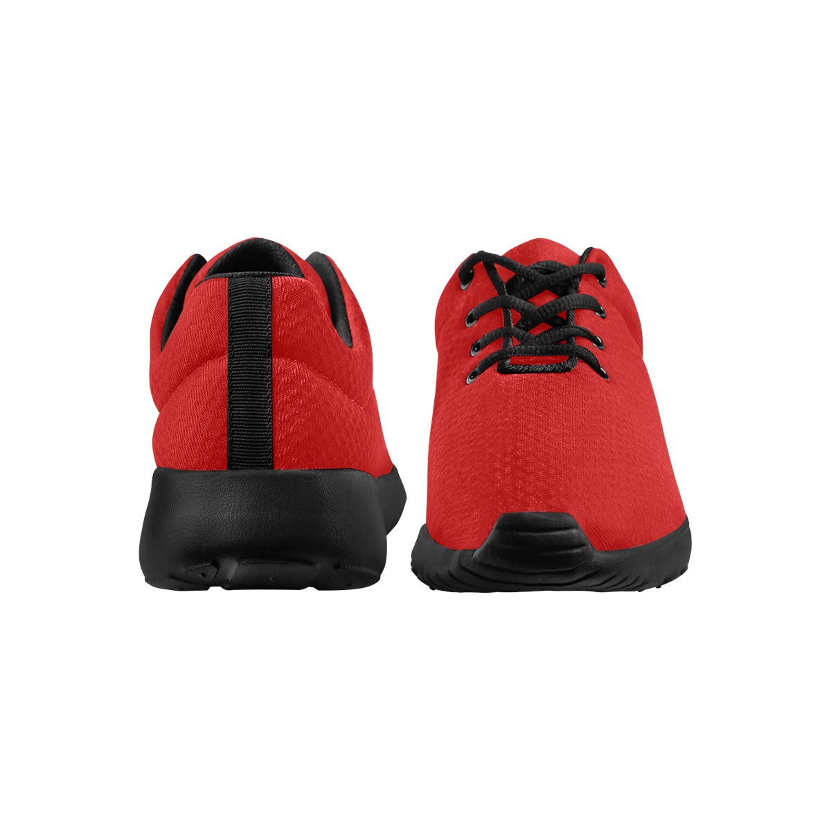 Red logo Men's Athletic Shoes (Model 0200)