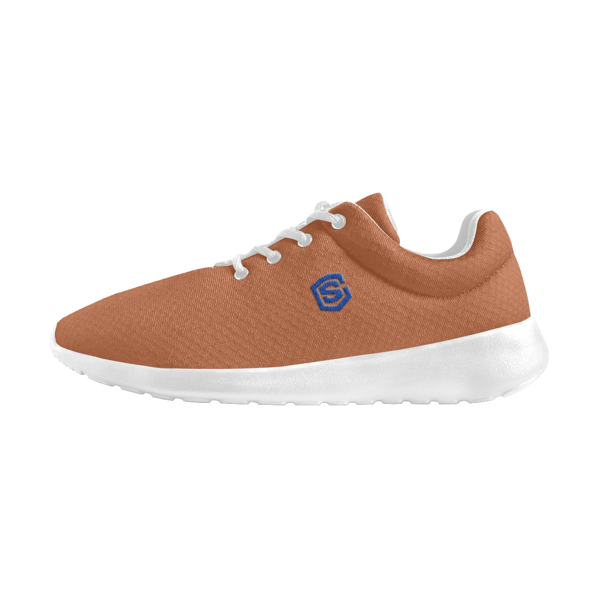 blue logo Women's Athletic Shoes (Model 0200)