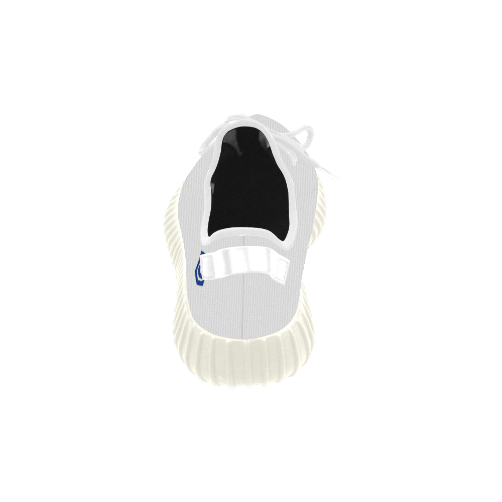 blue logo Grus Women's Breathable Woven Running Shoes (Model 022)