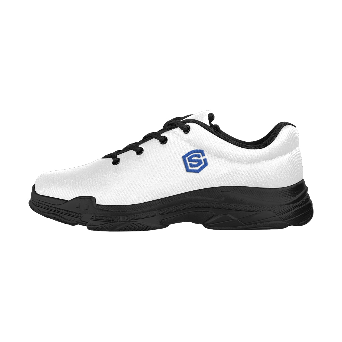 blue logo Lyra Men's Running Shoes (Model 058)