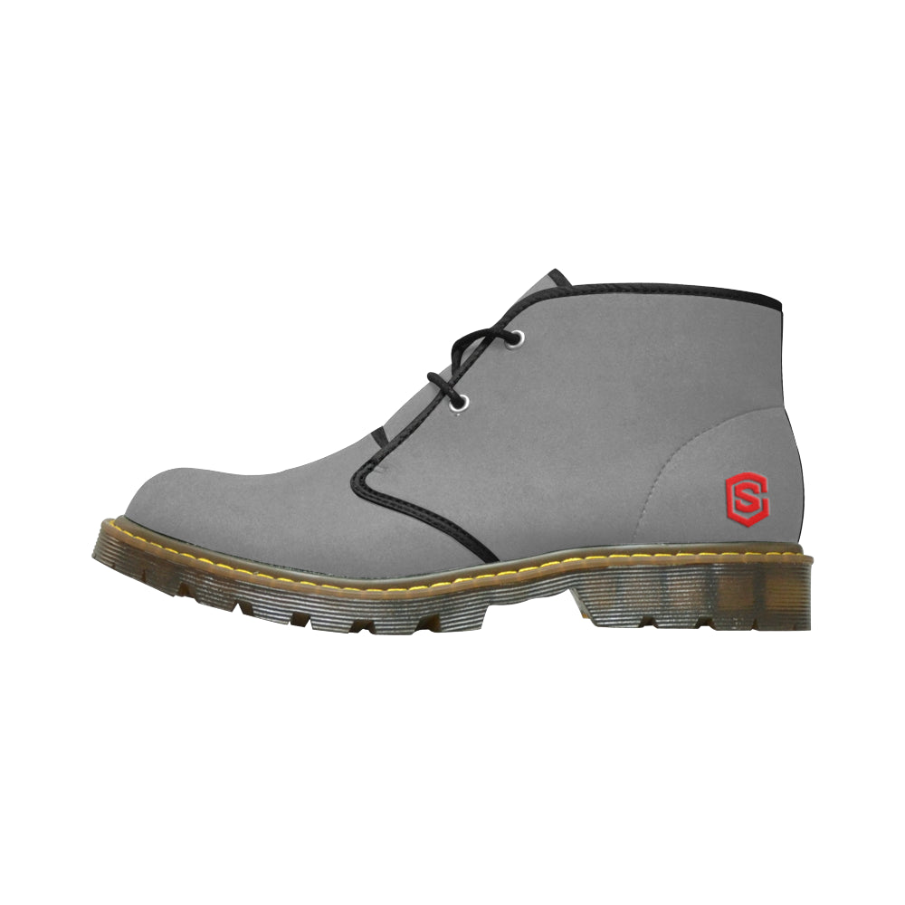 red logo Women's Nubuck Chukka Boots (Model 2402)