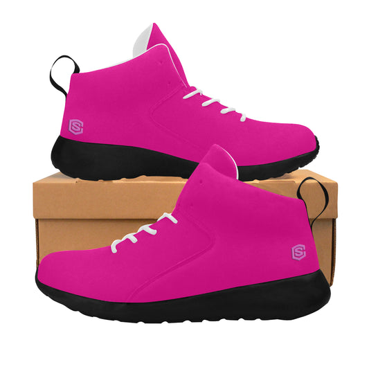 pink logo Women's Chukka Training Shoes (Model 57502)