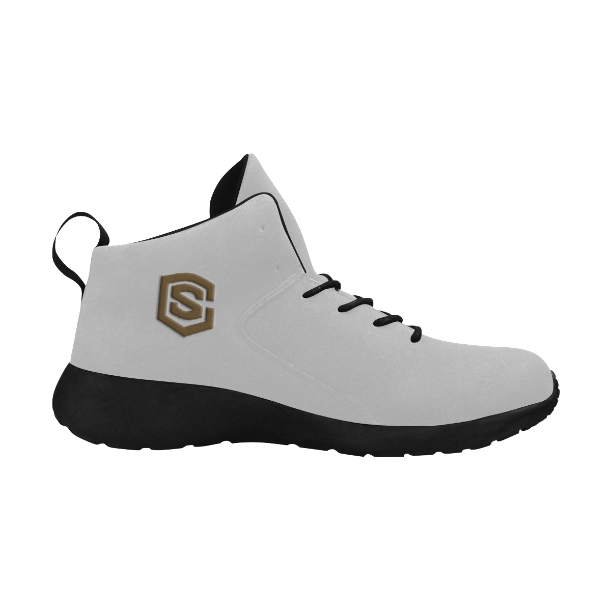 brown logo Men's Chukka Training Shoes (Model 57502)