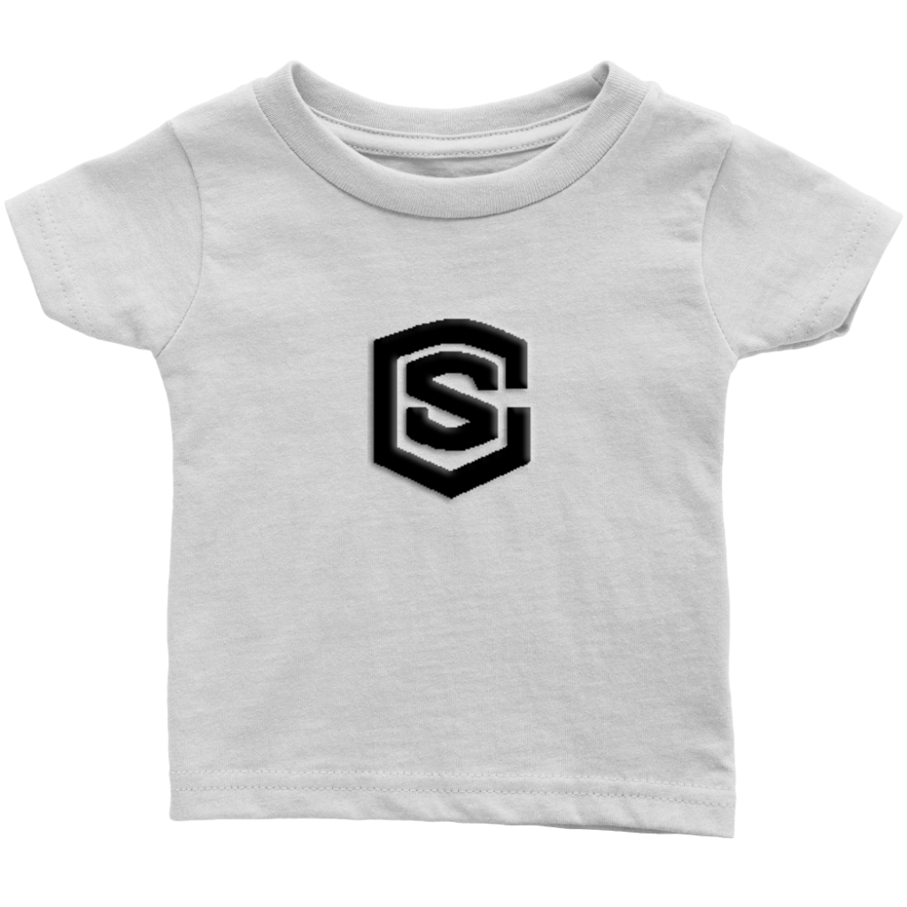 Infant T-Shirt WITH BLACK LOGO