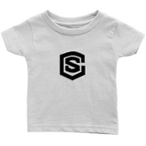 Infant T-Shirt WITH BLACK LOGO