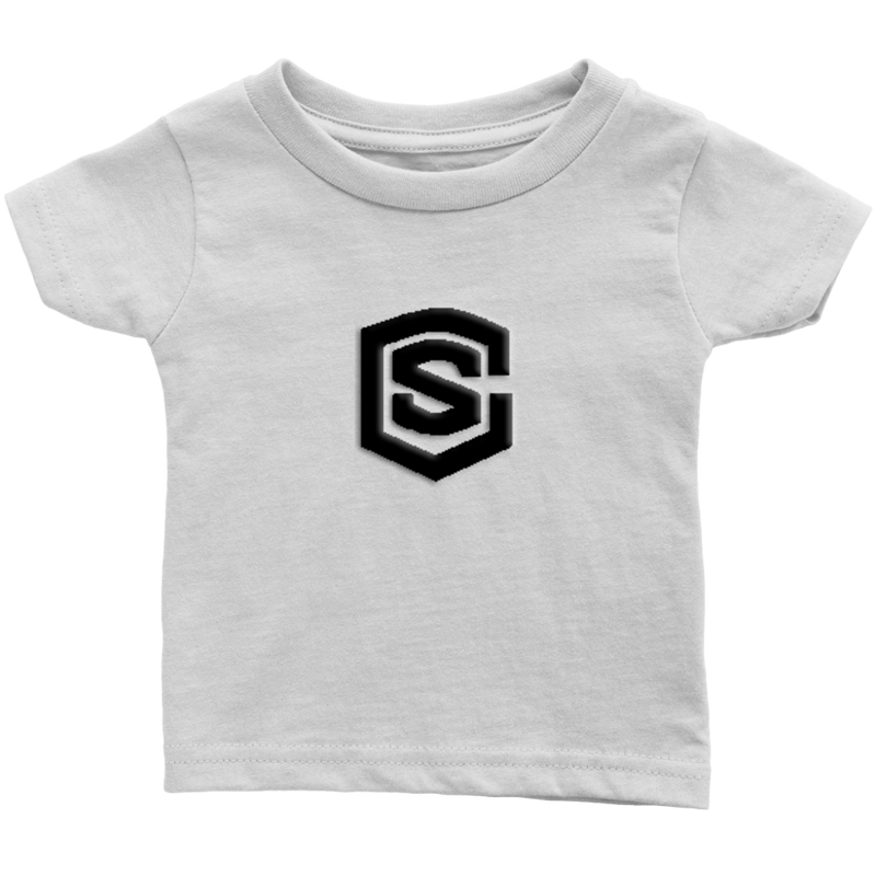 Infant T-Shirt WITH BLACK LOGO