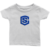 Infant T-Shirt WITH BLUE LOGO