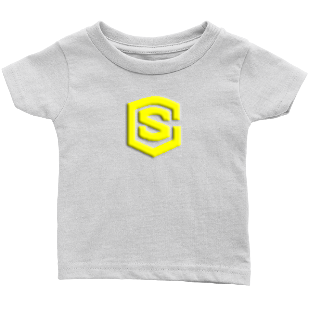 Infant T-Shirt WITH YELLOW LOGO