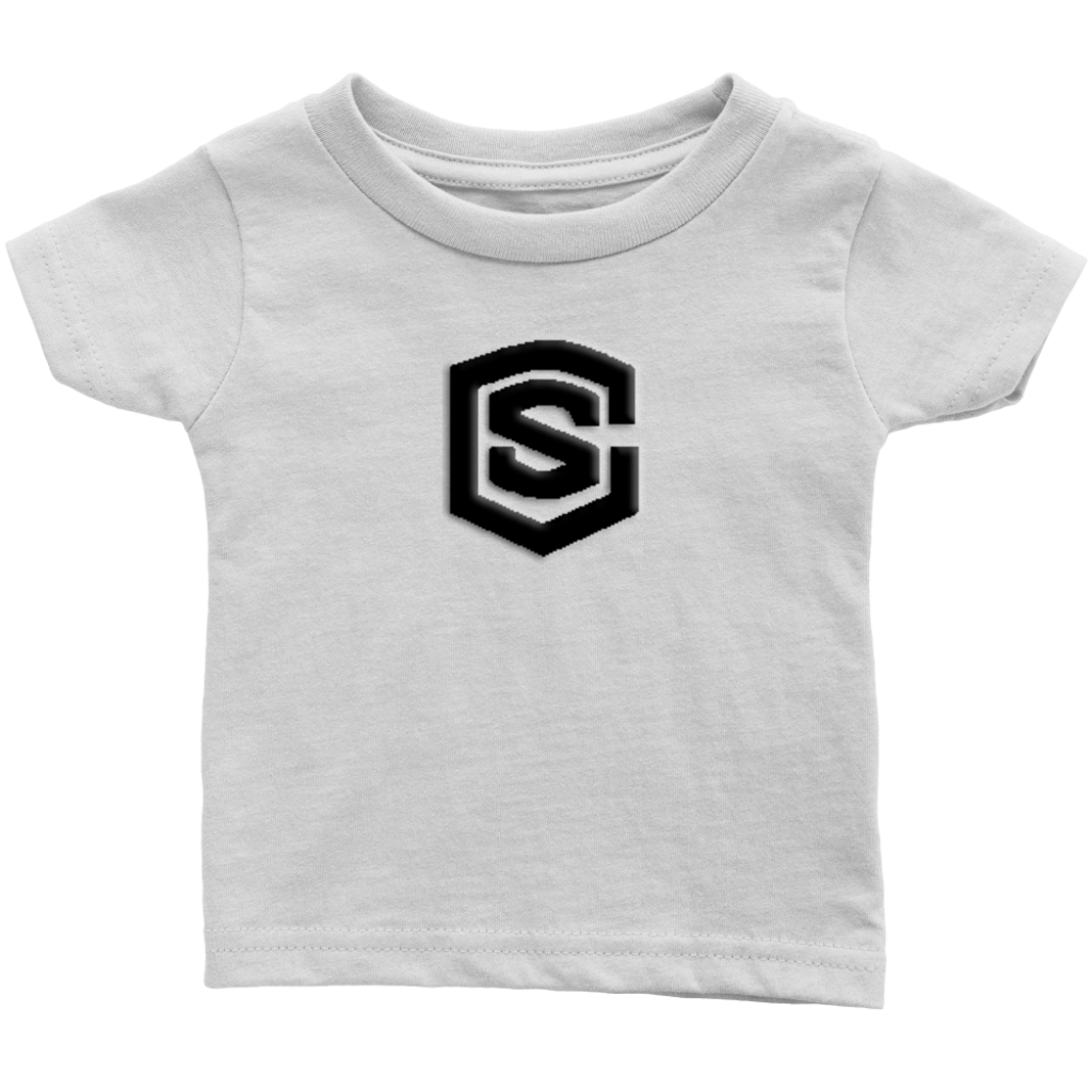 Infant T-Shirt WITH BLACK LOGO
