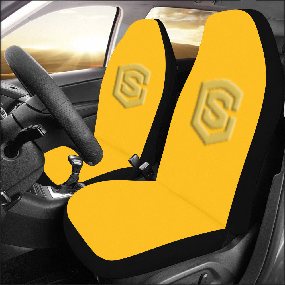 Orange Car Seat Covers Orange Logo Car Seat Covers (Set of 2)