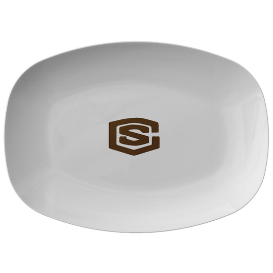 Platter WITH BROWN LOGO