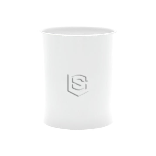 White Custom White Mug (New)(11OZ)(Made In AUS) with White Logo Custom White Mug (New)(11OZ)(Made In AUS)