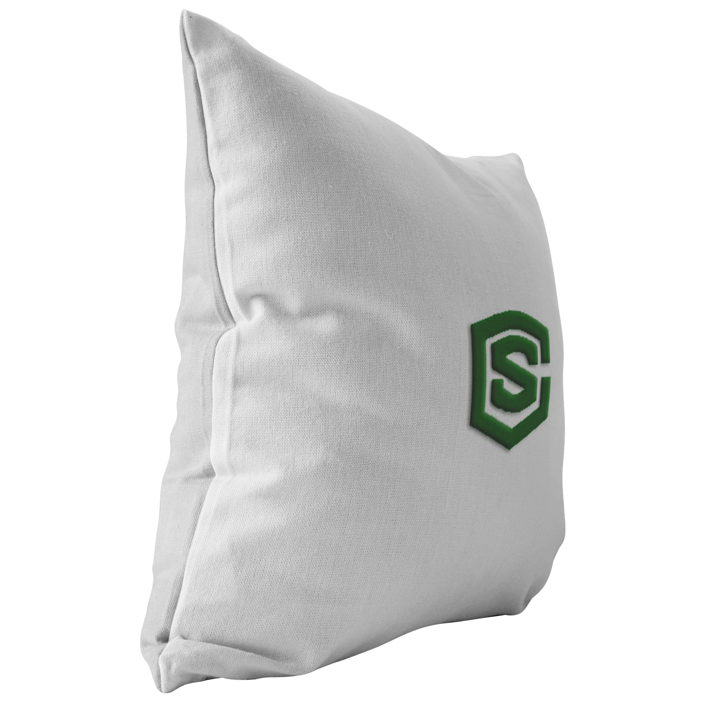 WHITE PILLOW GREEN LOGO