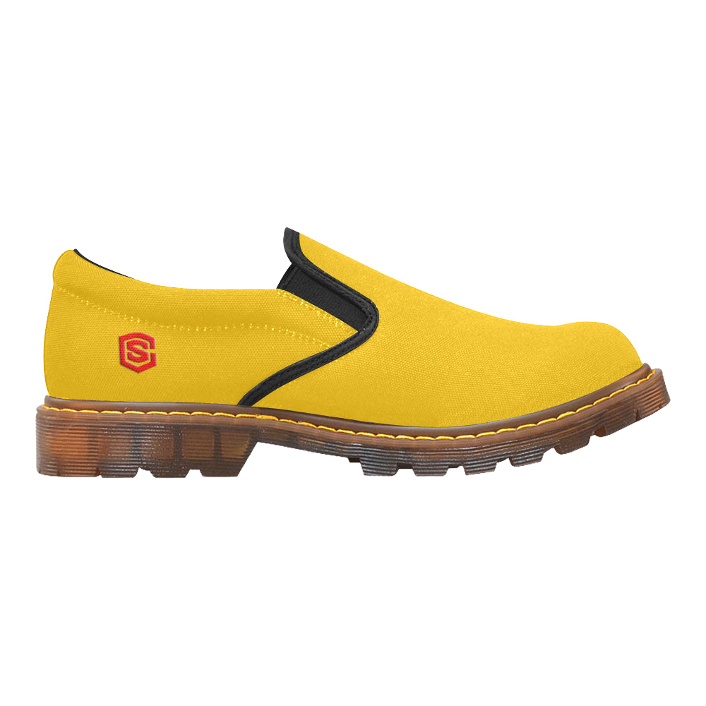 red logo Martin Men's Slip-On Loafer (Model 12031)