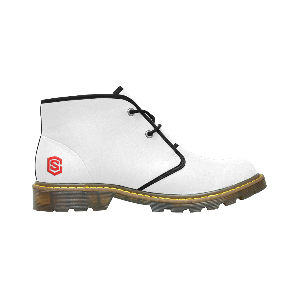 red logo Women's Nubuck Chukka Boots (Model 2402)