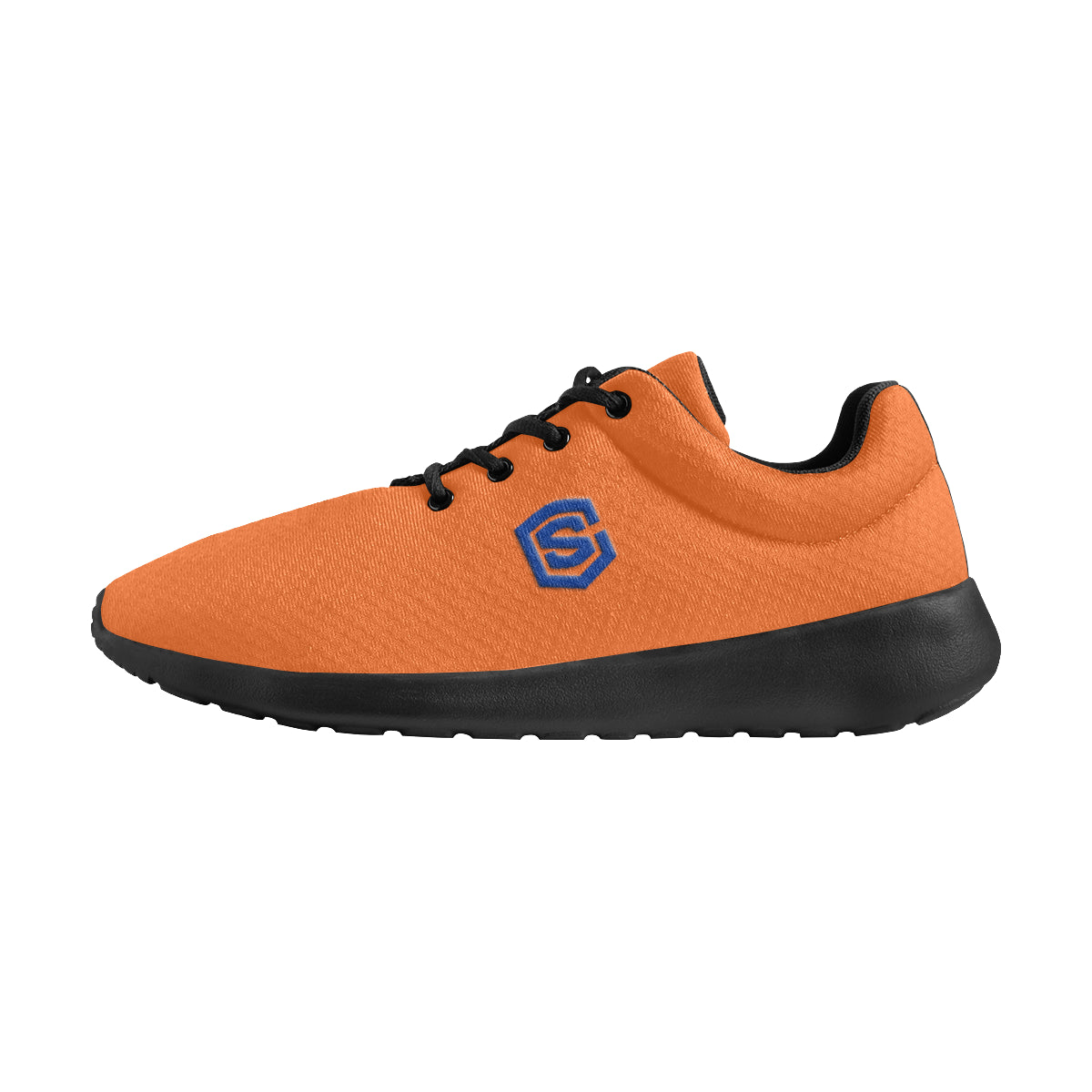 blue logo Men's Athletic Shoes (Model 0200)