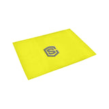 Yellow Doormat 24" x 16" (Sponge Material) with Gray Logo Doormat 24" x 16" (Sponge Material)