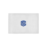 White Doormat 24" x 16" (Sponge Material) with Blue Logo Doormat 24" x 16" (Sponge Material)