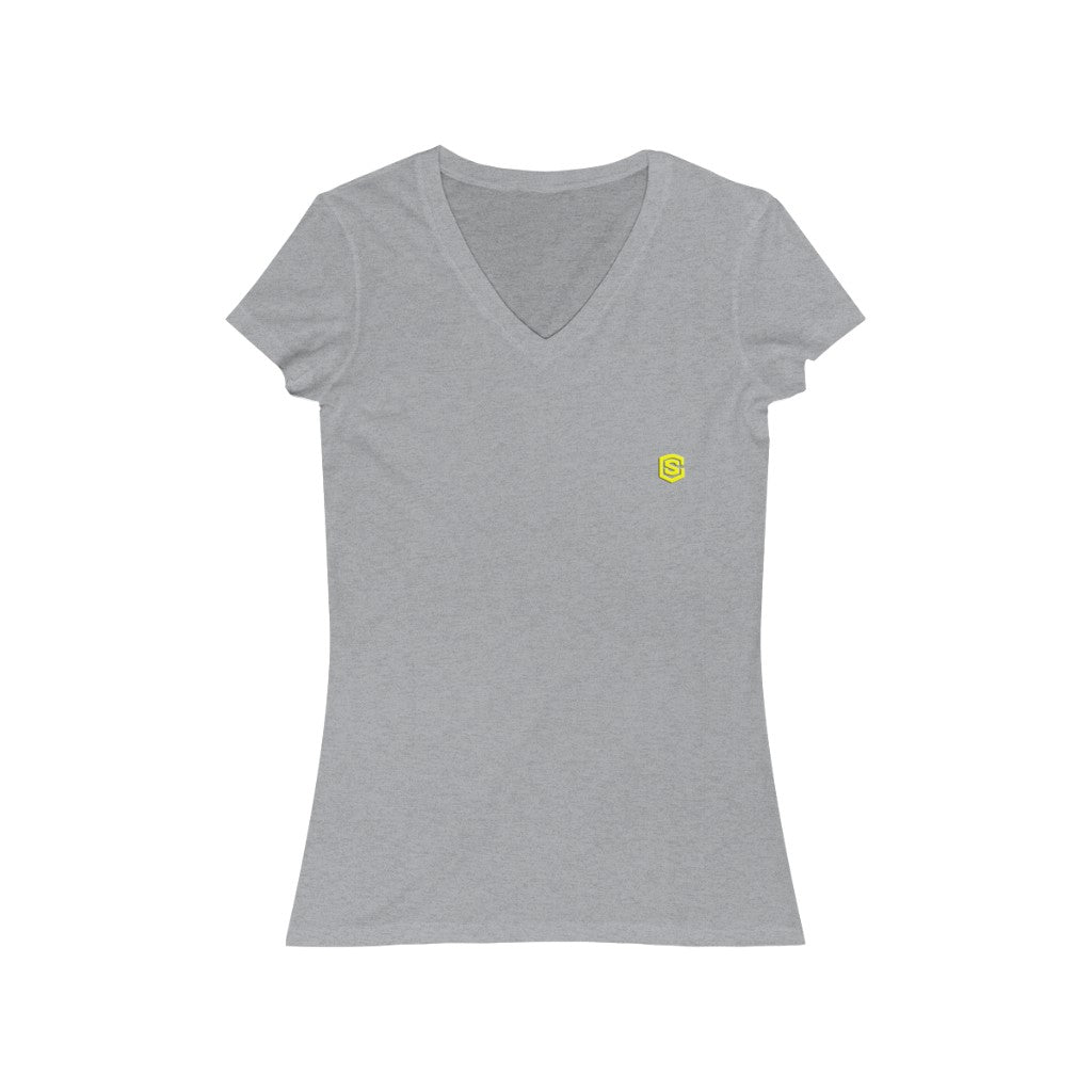 Women's Jersey Short Sleeve V-Neck Tee