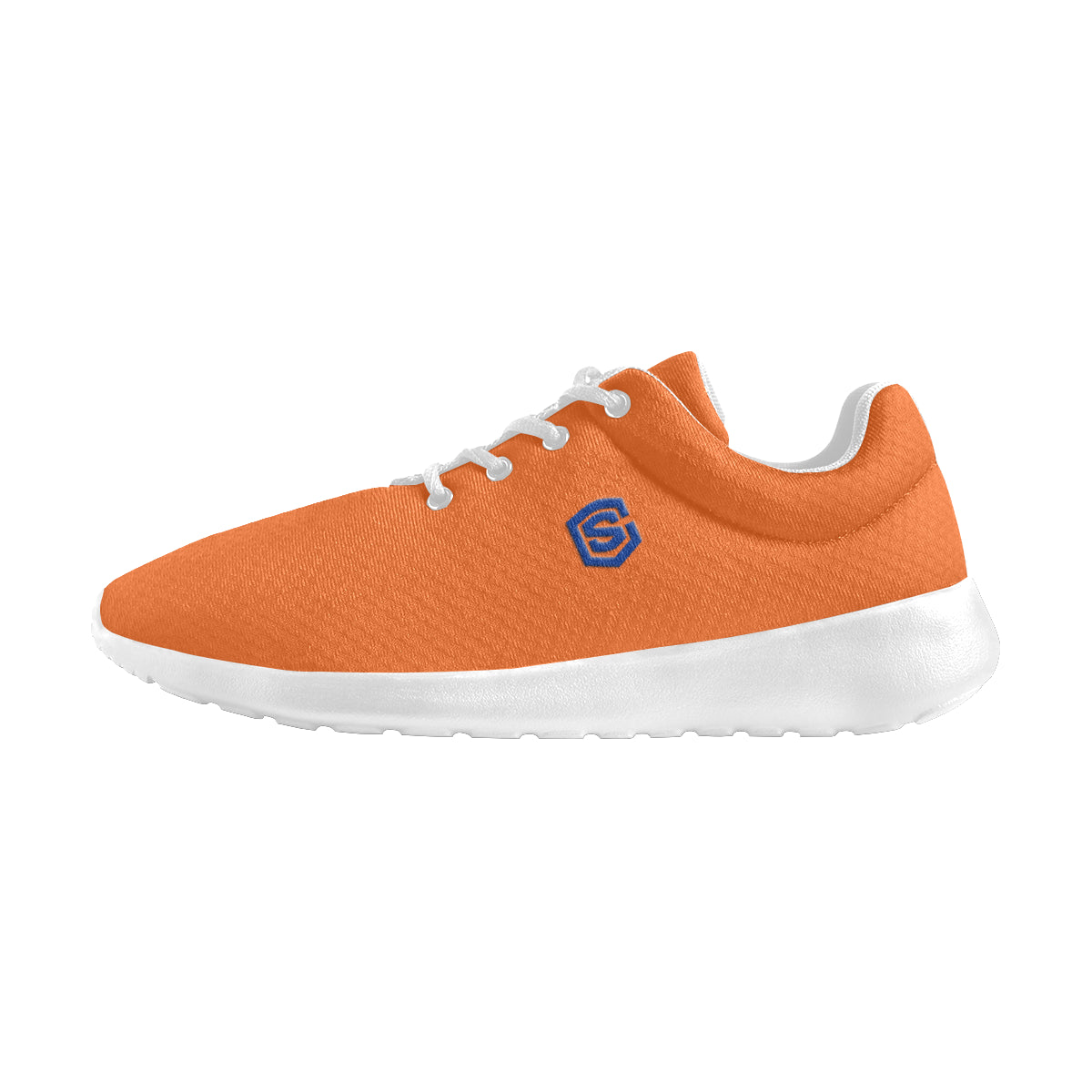 blue logo Women's Athletic Shoes (Model 0200)