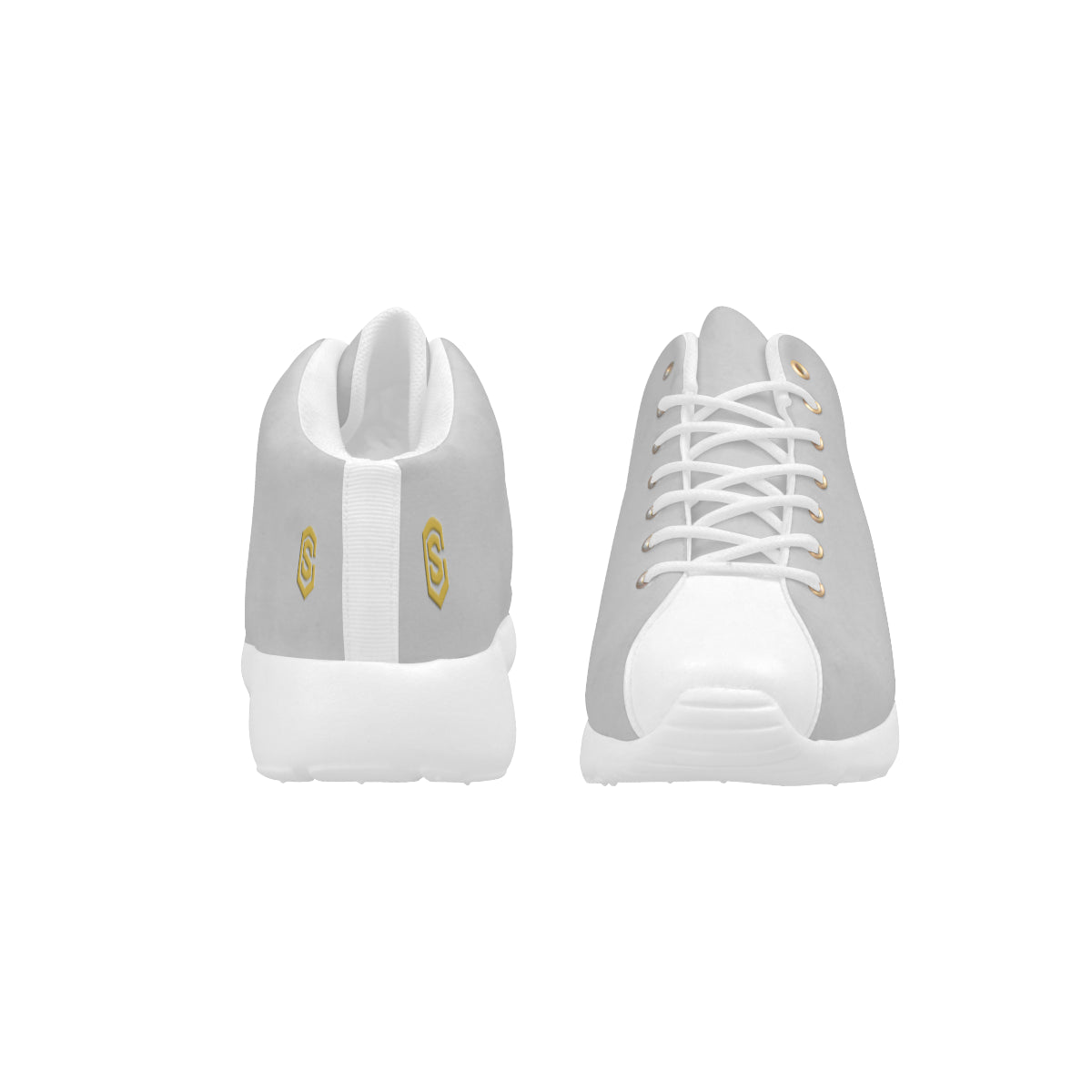 gold logo Men's Basketball Training Shoes (Model 47502)