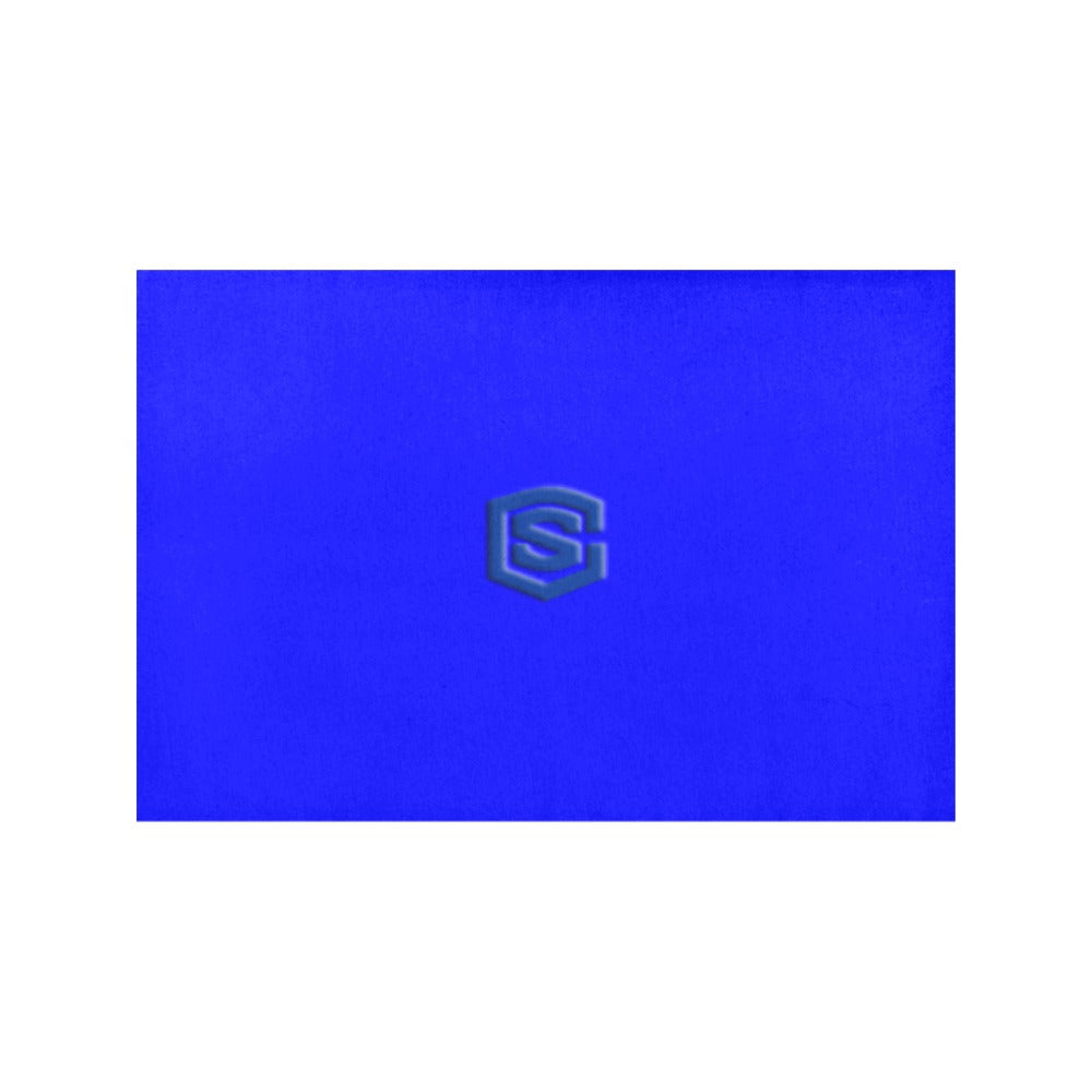 Blue Placemats 12" x 18" With Blue Logo Placemats 12" x 18" (Set of 2)