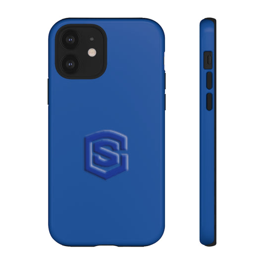 Blue Tough Cases Blue Logo