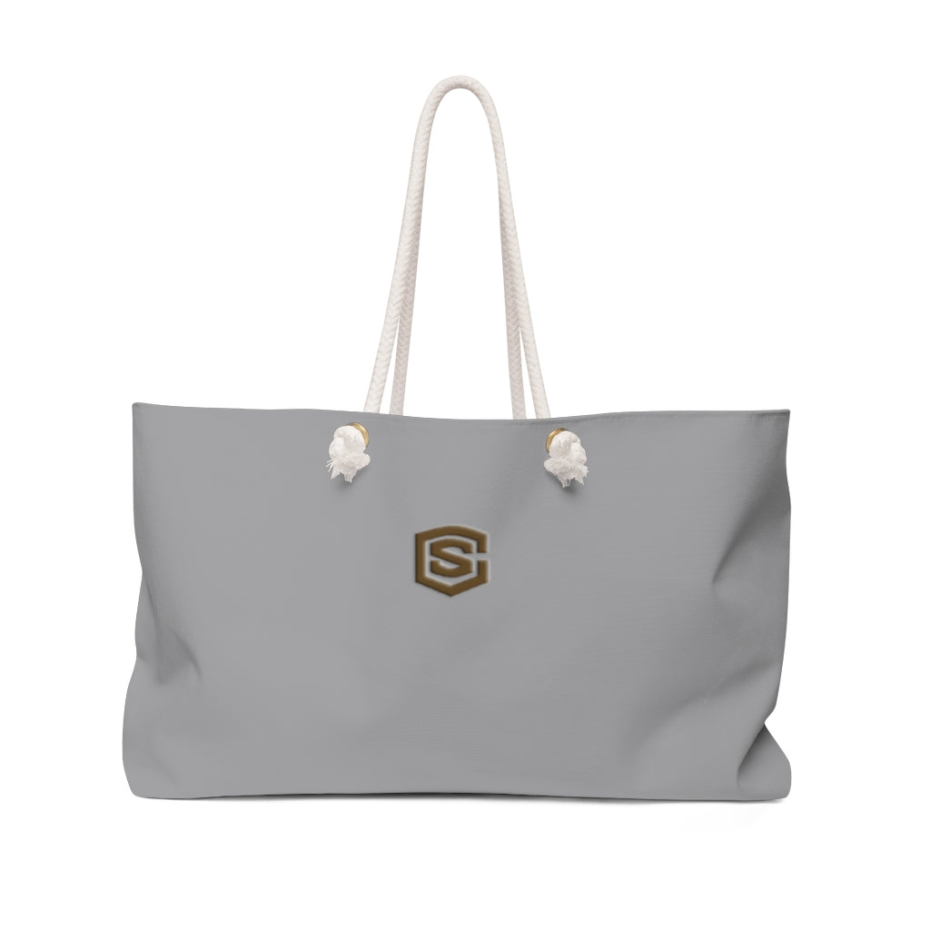 Grey Weekender Bag