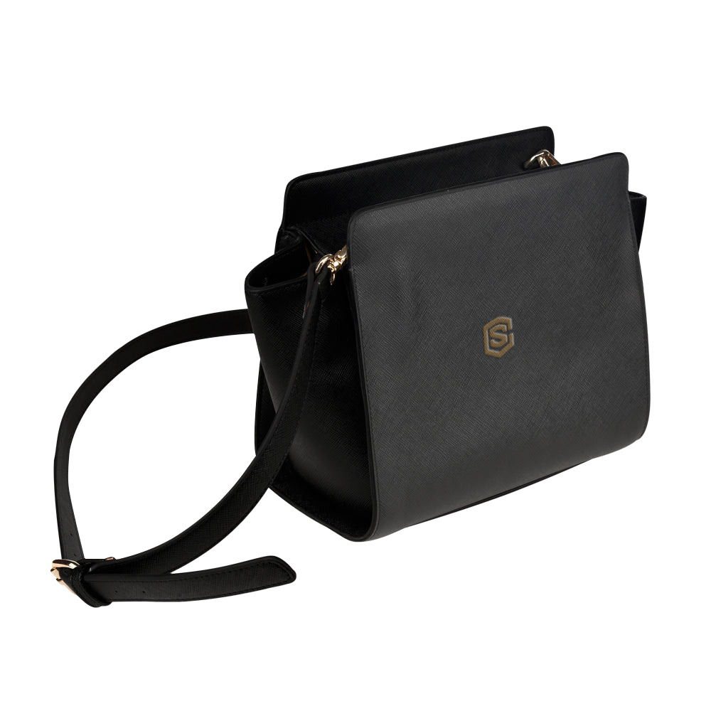 GRAY SATCHEL BAG brown logo Satchel Bag (Model 1635)