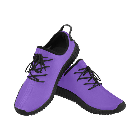 black logo Grus Men's Breathable Woven Running Shoes (Model 022)