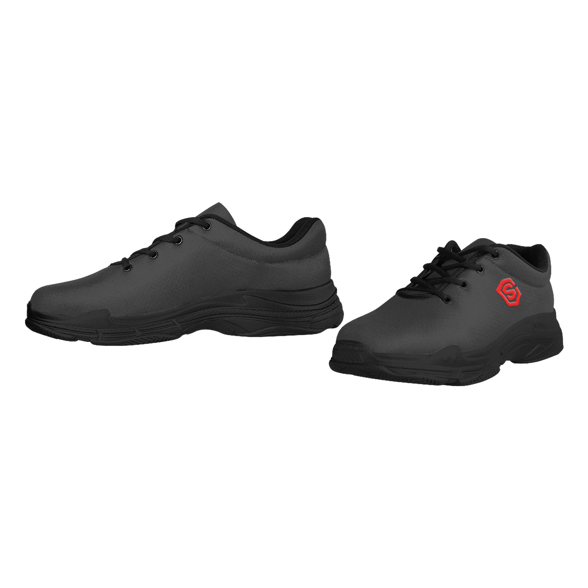 red logo Lyra Men's Running Shoes (Model 058)