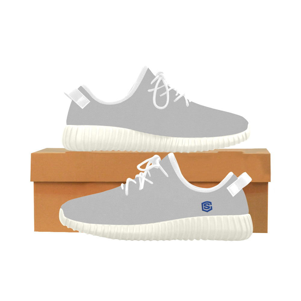 blue logo Grus Women's Breathable Woven Running Shoes (Model 022)