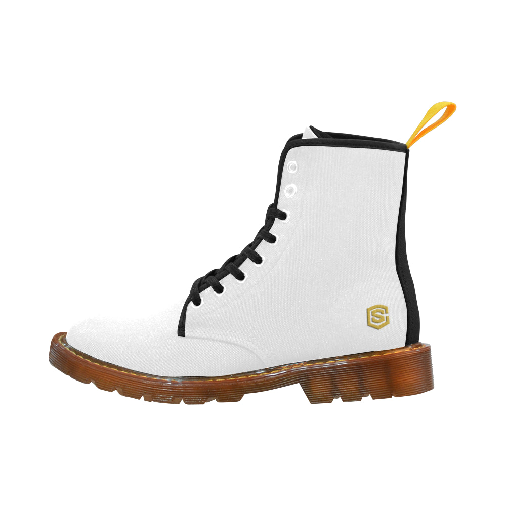 gold logo Martin Boots For Women Model 1203H