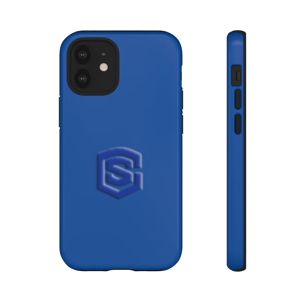 Blue Tough Cases Blue Logo